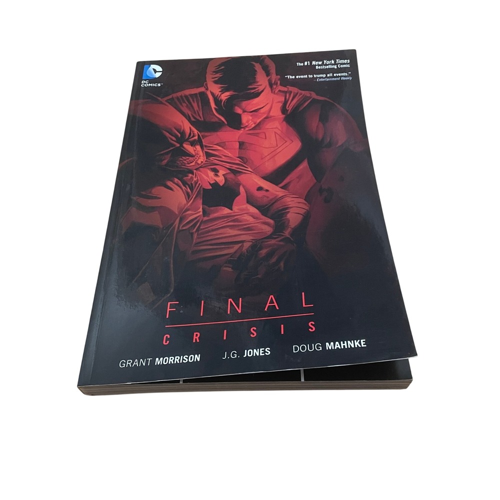 DC Comics Final Crisis Softcover Graphic Novel Grant Morrison J.G. Jones TPB